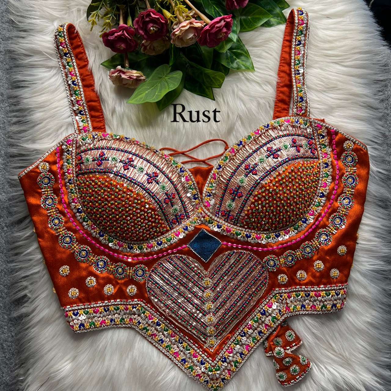Heavy Corset Style Italian Silk Fabric With Tricot Fuising On Blouse Reseller in surat
